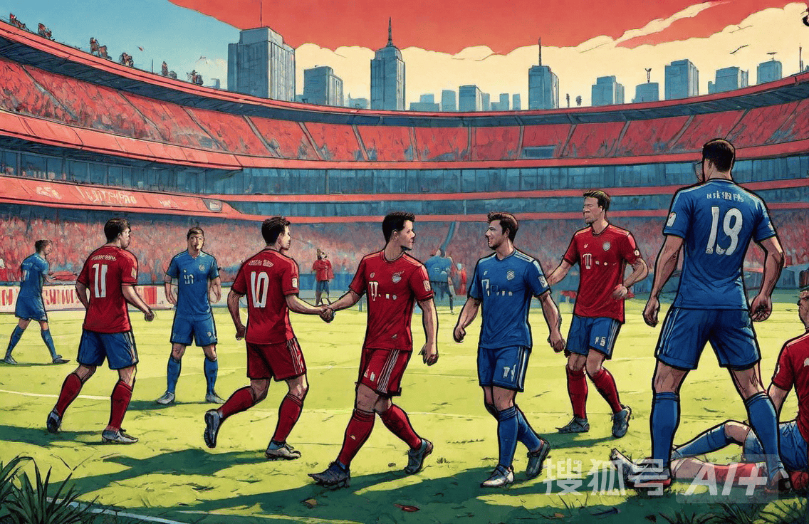 拜仁慕尼黑队在德国足球联赛中称霸联赛