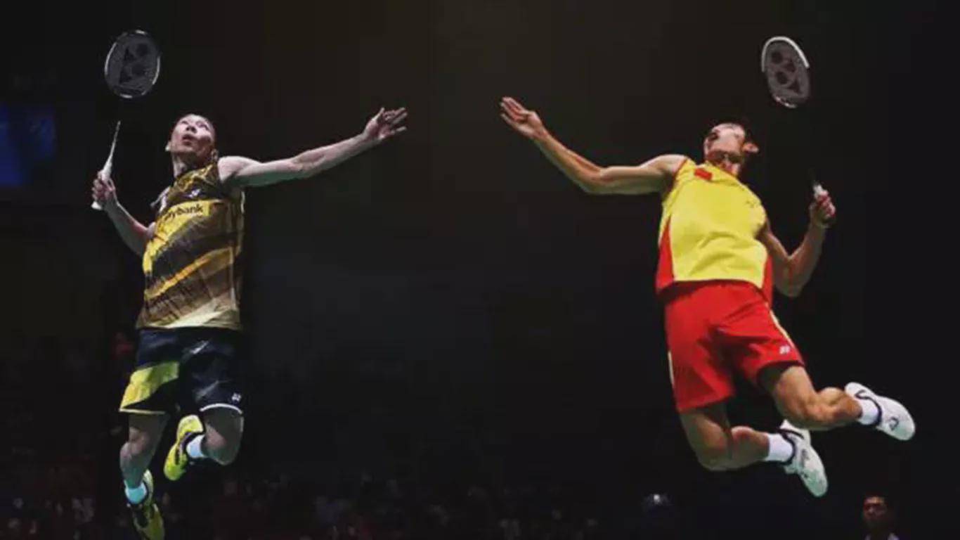 包含英格兰羽毛球队横扫丹麦羽毛球队，林丹送出助攻的词条